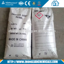 High quality top grade market price caustic soda flakes 98% manufacturers